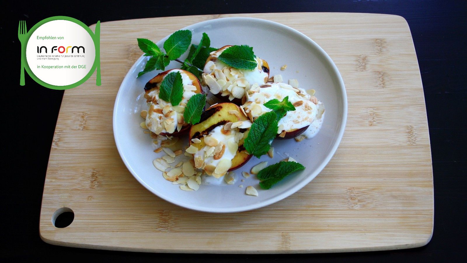 Gegrillte Pfirsiche • Die Küchenpartie mit peb